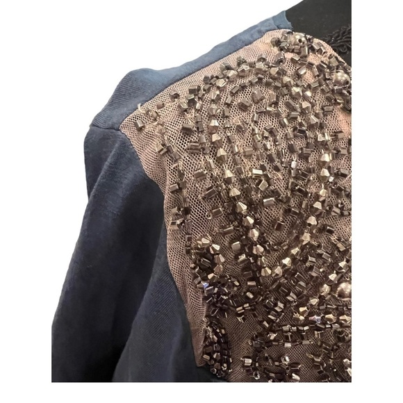 Anthropologie Deletta Josephine Embellished Top Large - Picture 15 of 15